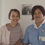 Anita Prelec, vodja babic v ljubljanski porodnišnici (desno)