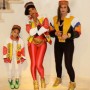 BLUE IVY, BEYONCÉ IN TINA KNOWLES kot Salt-N-Pepa