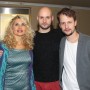Igralci Tanja Dimitrievska, Jaka Lah in Jernej Gašperin