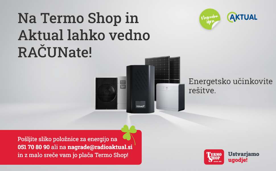 Na Termo Shop in Aktual lahko vedno RAČUNate