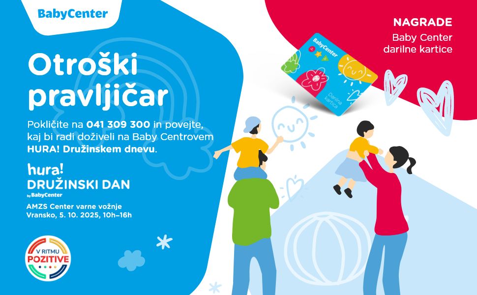 Z otroško željo do 40 € v Baby Centru!