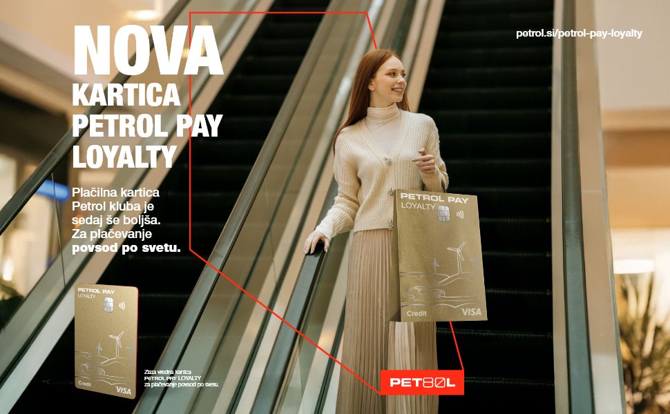 Ena kartica, tisoč priložnosti – tu je Petrol Pay Loyalty!
