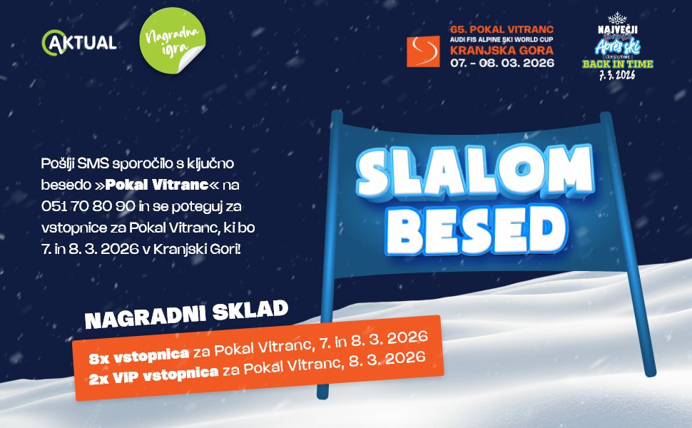 Slalom besed te odpelje na Pokal Vitranc