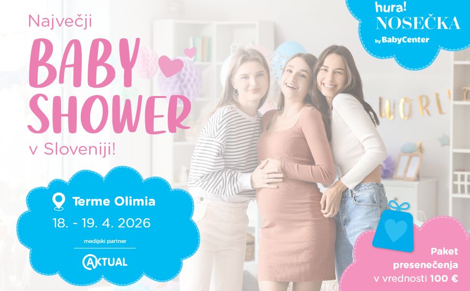 Baby Shower, ki združuje starše in strokovnjake