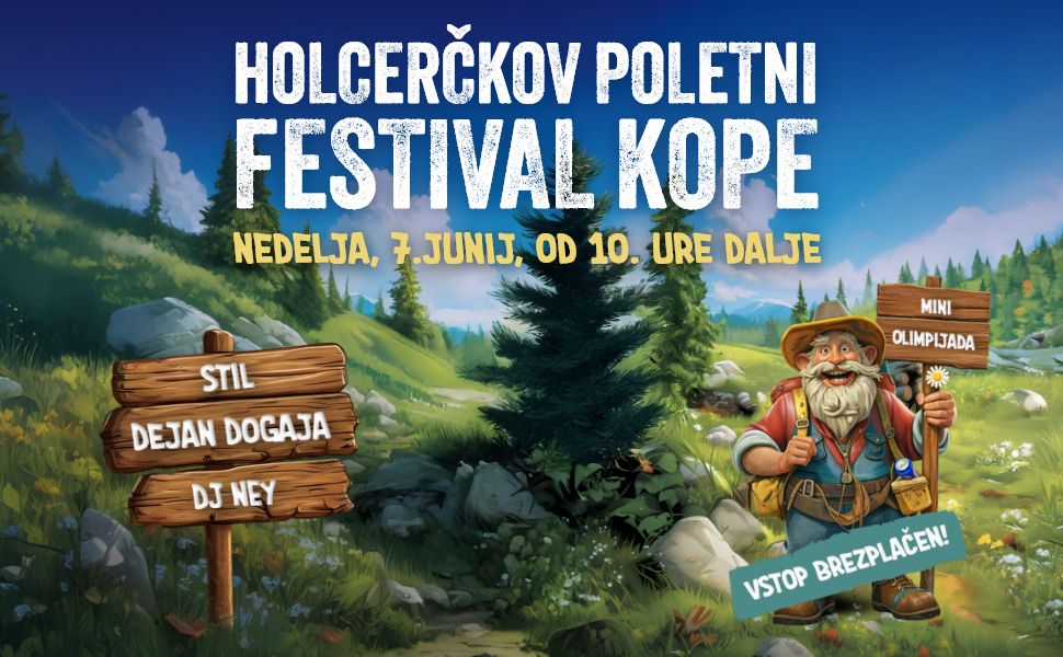 Prihaja Holcerčkov poletni festival 2026!