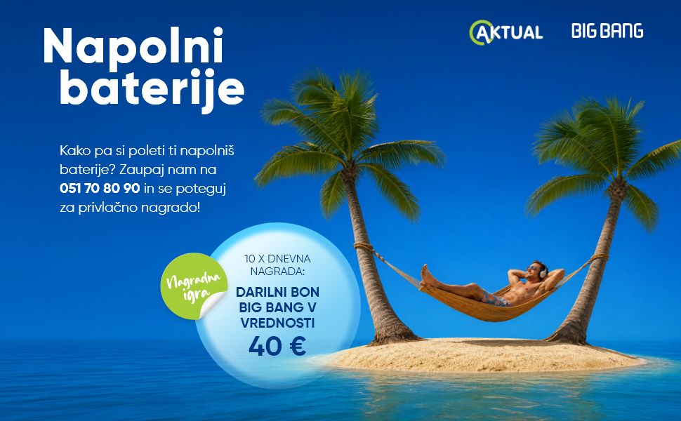 Big Bang ti pomaga napolniti baterije!