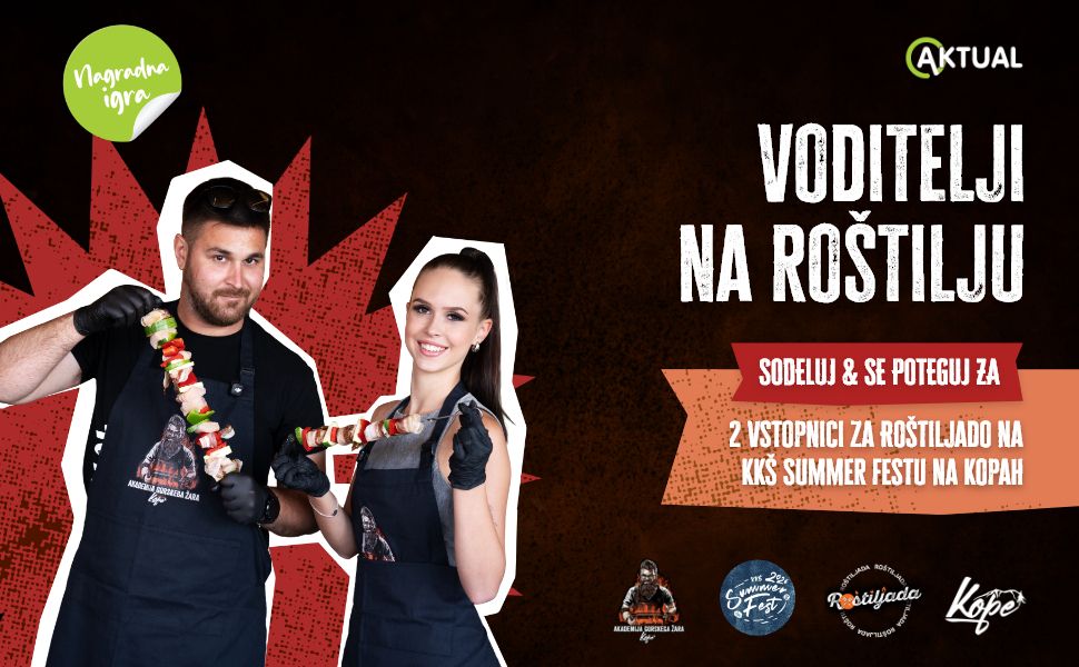 Hajdi in Mattias na žaru še pred Roštiljado na KKŠ Summer festu!