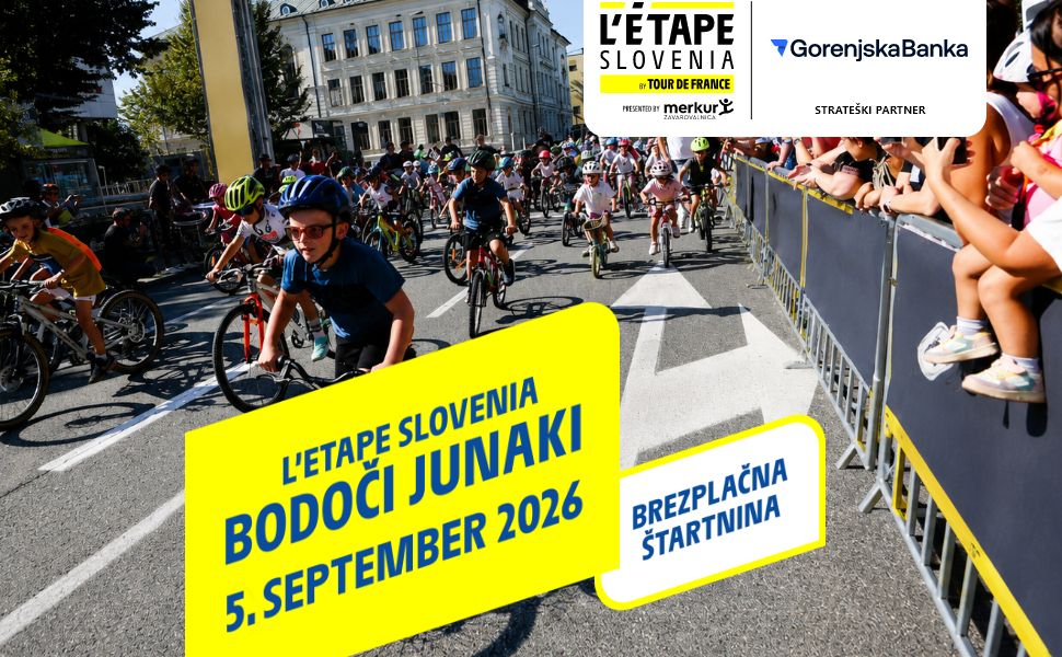 Mali kolesarji, veliki trenutki: Bodoči junaki prihajajo v Kranj