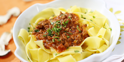 Tagliatelle alla bolognese – rezanci z bolonjsko omako