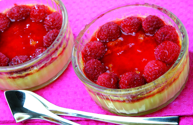 Limonasta creme brulée z malinami